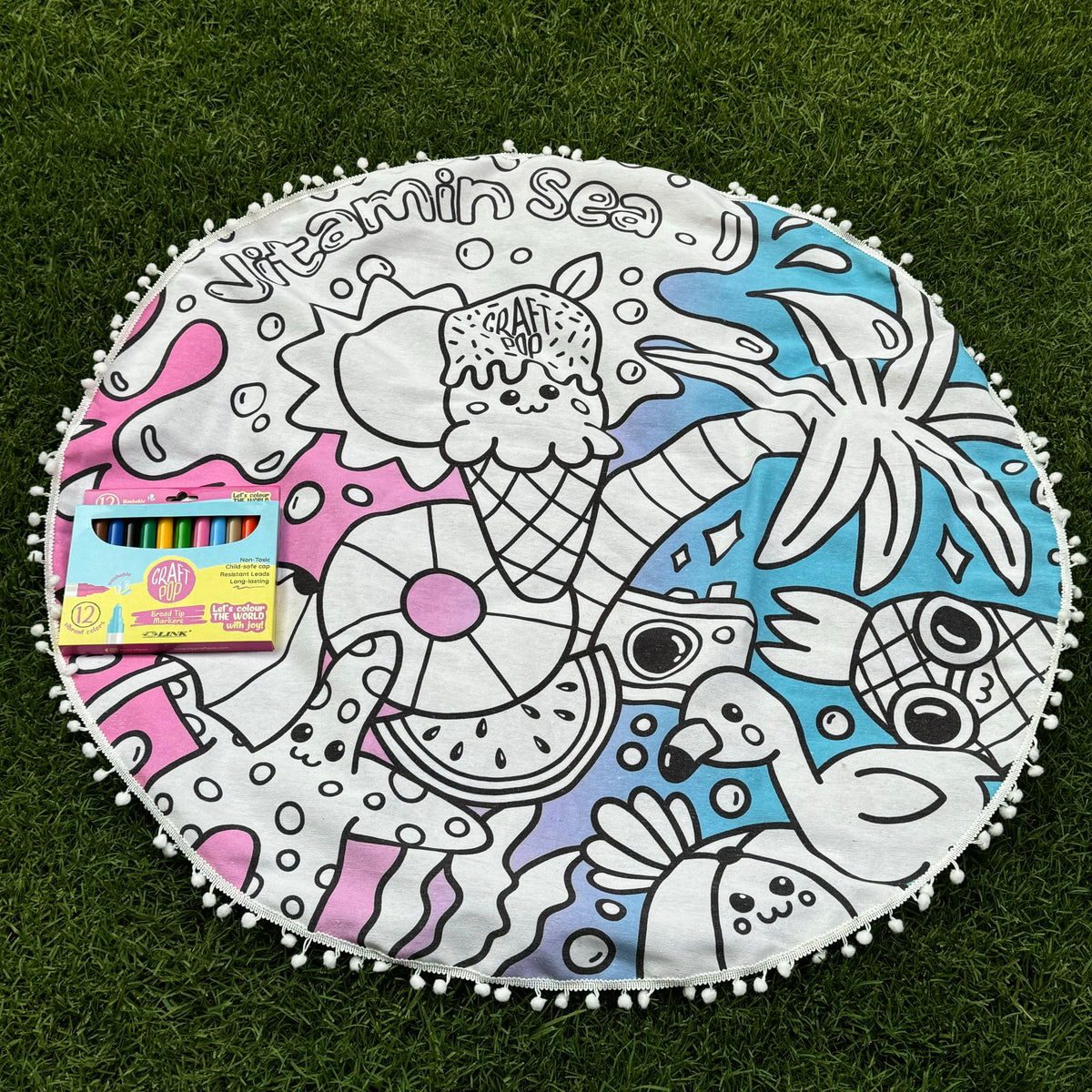 Vitamin Sea beach mat – Craft Pop